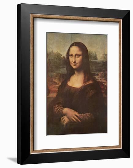 Mona Lisa, c.1507-Leonardo da Vinci-Framed Art Print