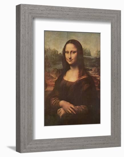 Mona Lisa, c.1507-Leonardo da Vinci-Framed Art Print