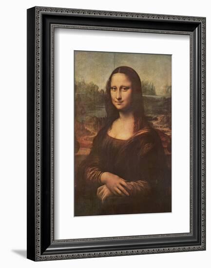 Mona Lisa, c.1507-Leonardo da Vinci-Framed Art Print