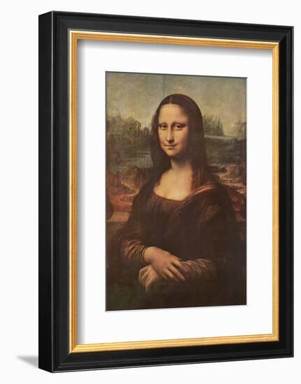 Mona Lisa, c.1507-Leonardo da Vinci-Framed Art Print