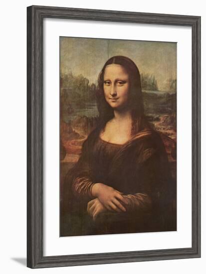 Mona Lisa, c.1507-Leonardo da Vinci-Framed Art Print