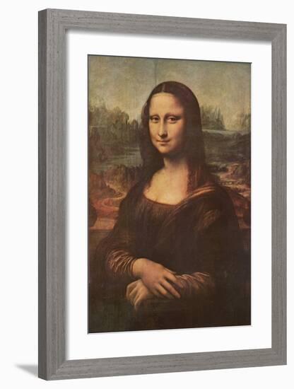 Mona Lisa, c.1507-Leonardo da Vinci-Framed Art Print