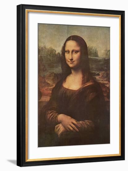 Mona Lisa, c.1507-Leonardo da Vinci-Framed Art Print