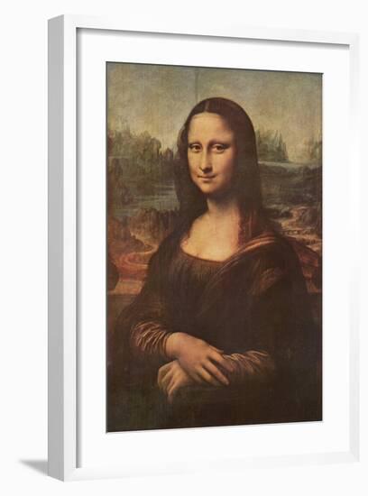 Mona Lisa, c.1507-Leonardo da Vinci-Framed Art Print