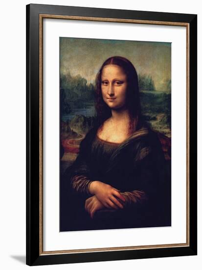 Mona Lisa, c.1507-Leonardo da Vinci-Framed Giclee Print