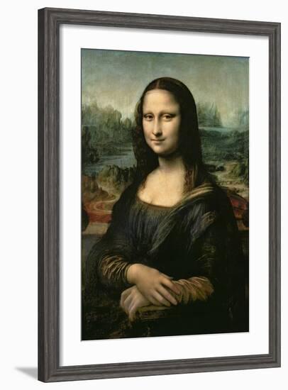 Mona Lisa, c.1507-Leonardo da Vinci-Framed Giclee Print