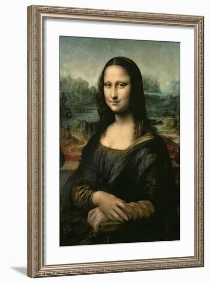 Mona Lisa, c.1507-Leonardo da Vinci-Framed Giclee Print