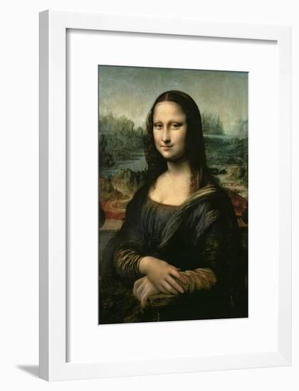 Mona Lisa, c.1507-Leonardo da Vinci-Framed Giclee Print