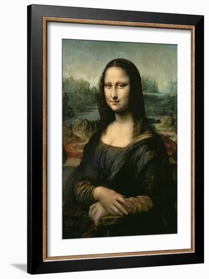 Mona Lisa, c.1507-Leonardo da Vinci-Framed Giclee Print