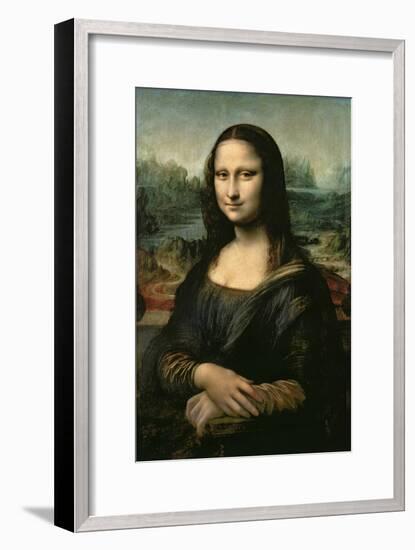 Mona Lisa, c.1507-Leonardo da Vinci-Framed Premium Giclee Print