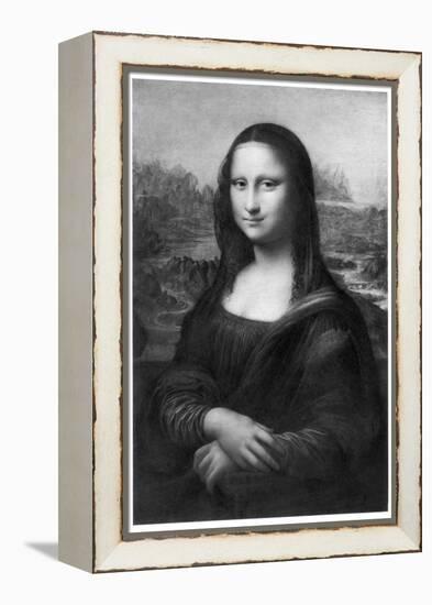 Mona Lisa, C1505-Leonardo da Vinci-Framed Premier Image Canvas