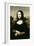 Mona Lisa, Copy of the Painting by Leonardo Da Vinci-Flemish-Framed Giclee Print