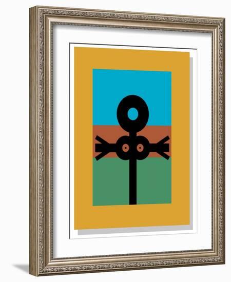 Mona Lisa Icon, 2006-Thisisnotme-Framed Giclee Print