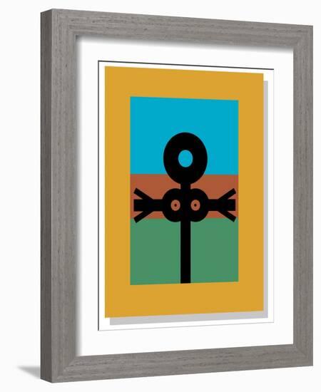 Mona Lisa Icon, 2006-Thisisnotme-Framed Giclee Print