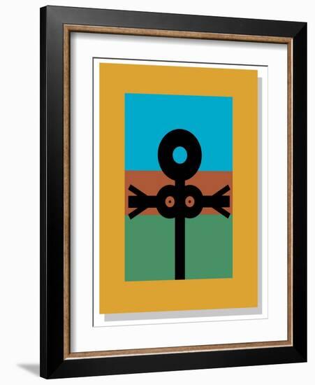 Mona Lisa Icon, 2006-Thisisnotme-Framed Giclee Print