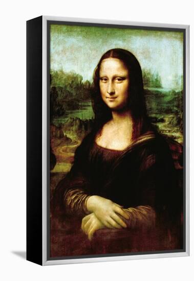 Mona Lisa, La Gioconda-Leonardo da Vinci-Framed Stretched Canvas