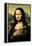 Mona Lisa Selfie Portrait-null-Framed Stretched Canvas