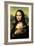 Mona Lisa Selfie Portrait-null-Framed Premium Giclee Print