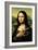 Mona Lisa Selfie Portrait-null-Framed Premium Giclee Print