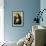 Mona Lisa Selfie Portrait-null-Framed Premium Giclee Print displayed on a wall
