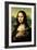 Mona Lisa Selfie Portrait-null-Framed Premium Giclee Print