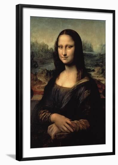 Mona Lisa-Leonardo da Vinci-Framed Giclee Print