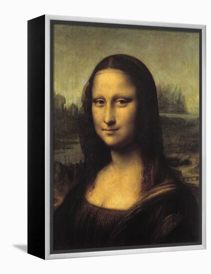 Mona Lisa-Leonardo da Vinci-Framed Premier Image Canvas