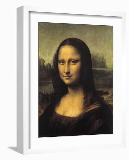 Mona Lisa-Leonardo da Vinci-Framed Giclee Print