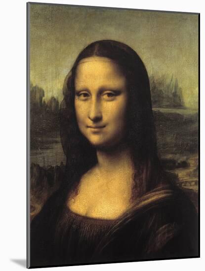 Mona Lisa-Leonardo da Vinci-Mounted Giclee Print