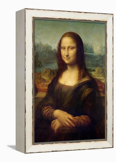 Mona Lisa-Leonardo Da Vinci-Framed Stretched Canvas