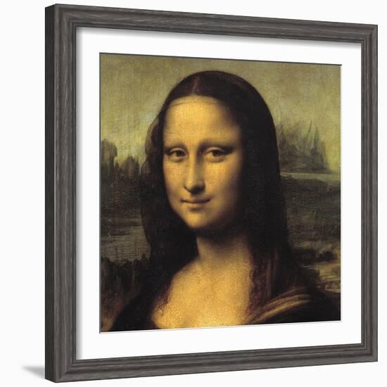 Mona Lisa-Leonardo da Vinci-Framed Giclee Print