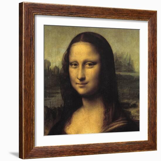 Mona Lisa-Leonardo da Vinci-Framed Giclee Print