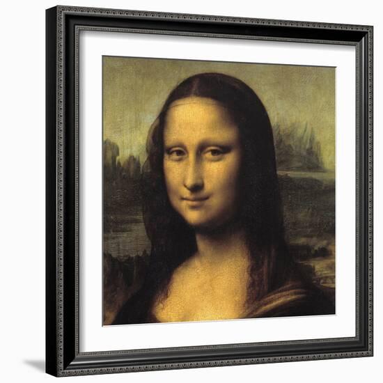 Mona Lisa-Leonardo da Vinci-Framed Giclee Print