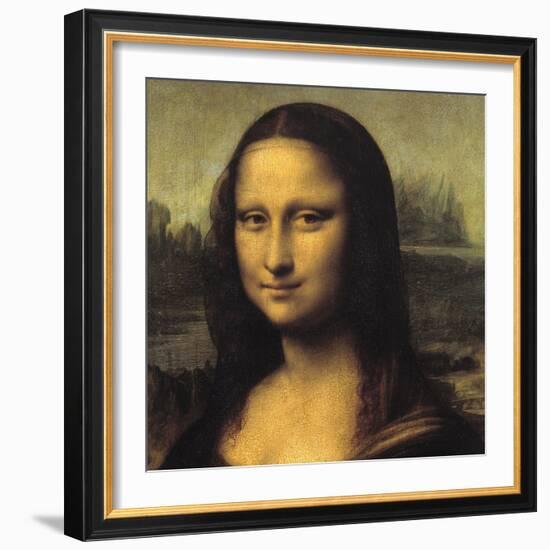 Mona Lisa-Leonardo da Vinci-Framed Giclee Print