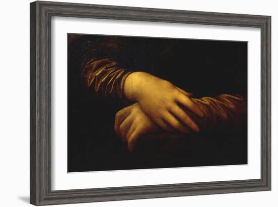 Mona Lisa-Leonardo da Vinci-Framed Giclee Print