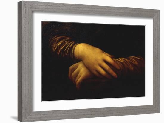 Mona Lisa-Leonardo da Vinci-Framed Giclee Print