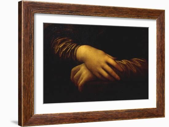 Mona Lisa-Leonardo da Vinci-Framed Giclee Print