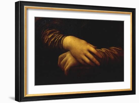 Mona Lisa-Leonardo da Vinci-Framed Giclee Print