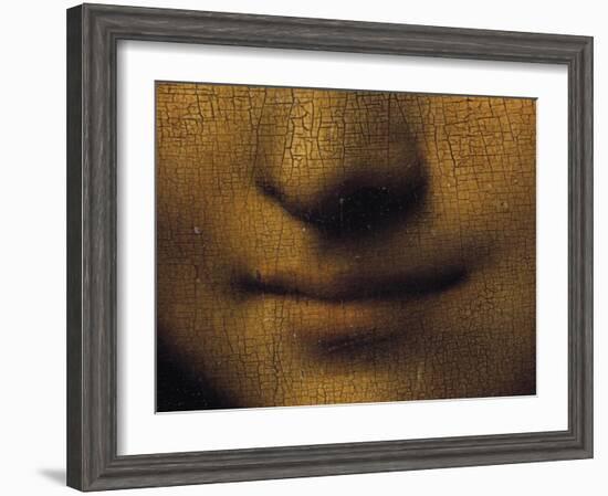 Mona Lisa-Leonardo da Vinci-Framed Giclee Print