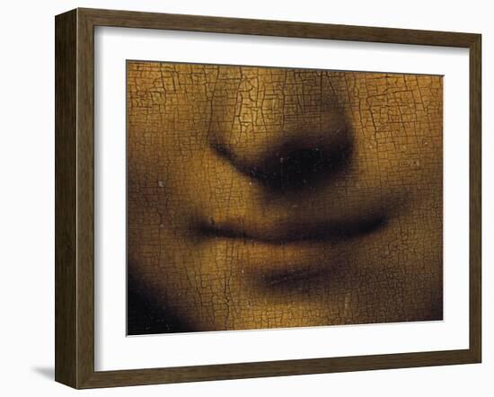 Mona Lisa-Leonardo da Vinci-Framed Giclee Print