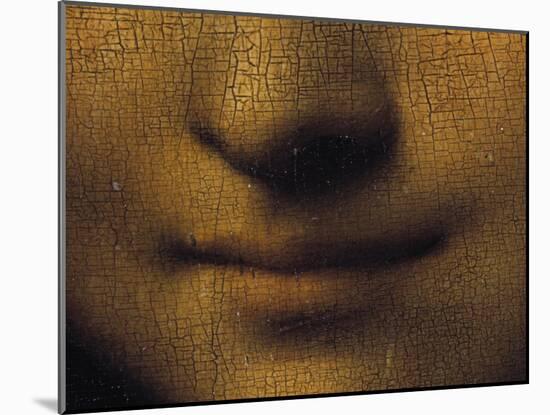 Mona Lisa-Leonardo da Vinci-Mounted Giclee Print