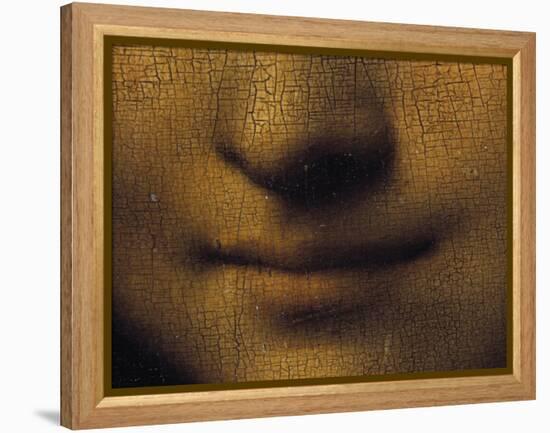 Mona Lisa-Leonardo da Vinci-Framed Premier Image Canvas