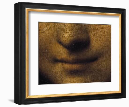 Mona Lisa-Leonardo da Vinci-Framed Giclee Print