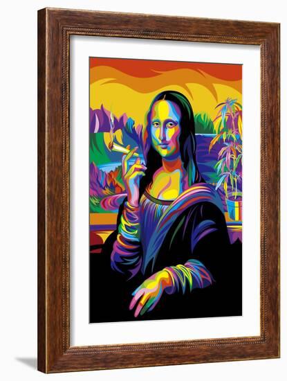 Mona Lisa-Bob Weer-Framed Giclee Print