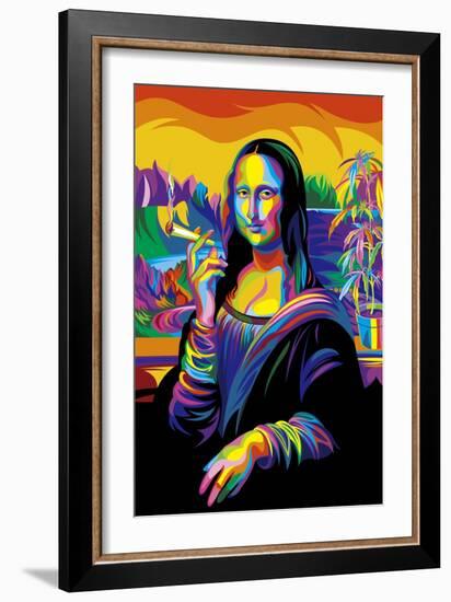 Mona Lisa-Bob Weer-Framed Giclee Print