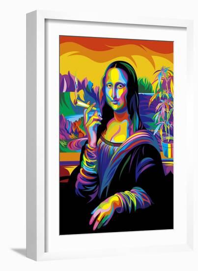 Mona Lisa-Bob Weer-Framed Giclee Print