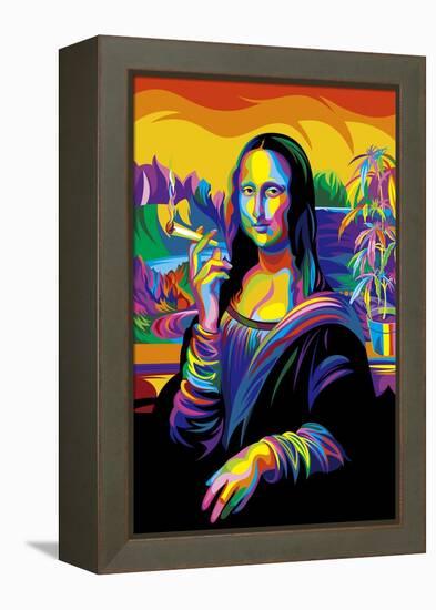 Mona Lisa-Bob Weer-Framed Premier Image Canvas