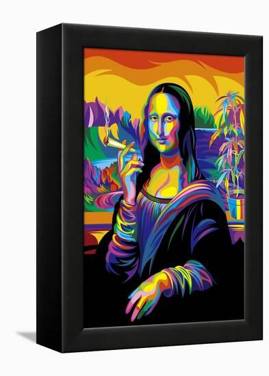 Mona Lisa-Bob Weer-Framed Premier Image Canvas