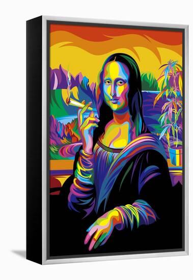 Mona Lisa-Bob Weer-Framed Premier Image Canvas