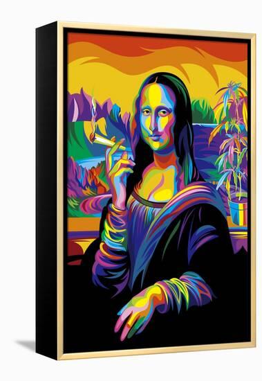 Mona Lisa-Bob Weer-Framed Premier Image Canvas